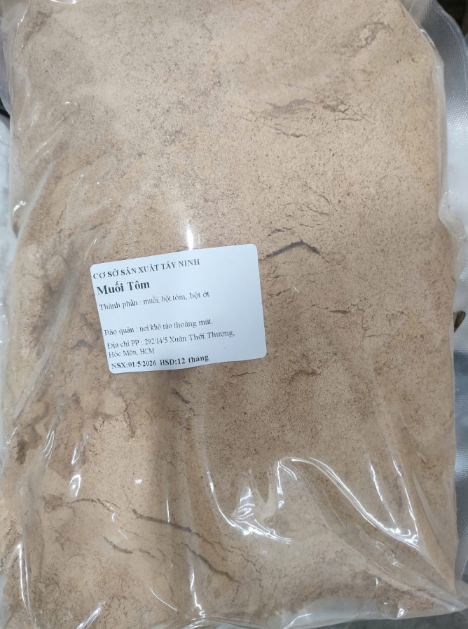 Muối Tôm Tây Ninh 2.5kg